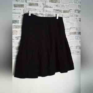 Banana Republic Classic Black A-Line Skirt